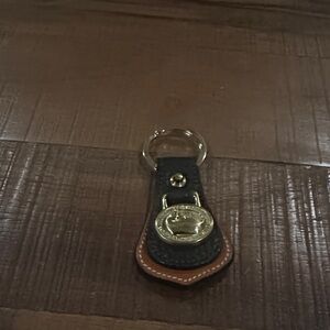 Dooney Bourne Vintage leather keychain